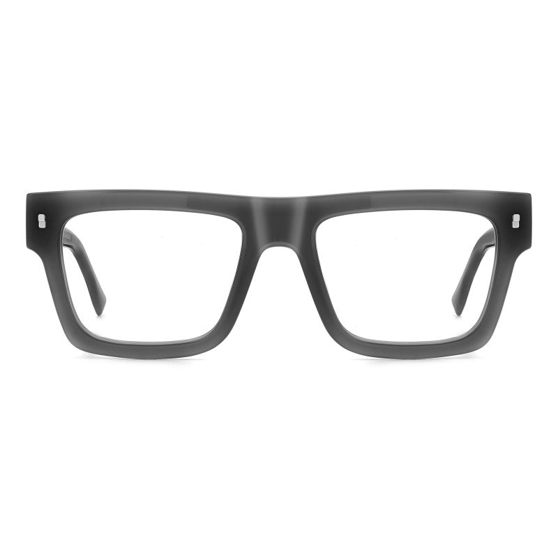 OCCHIALE DA VISTA UOMO | DSQUARED2 ICON 0023 - KB7 GRIGIO - CALIBRO 53