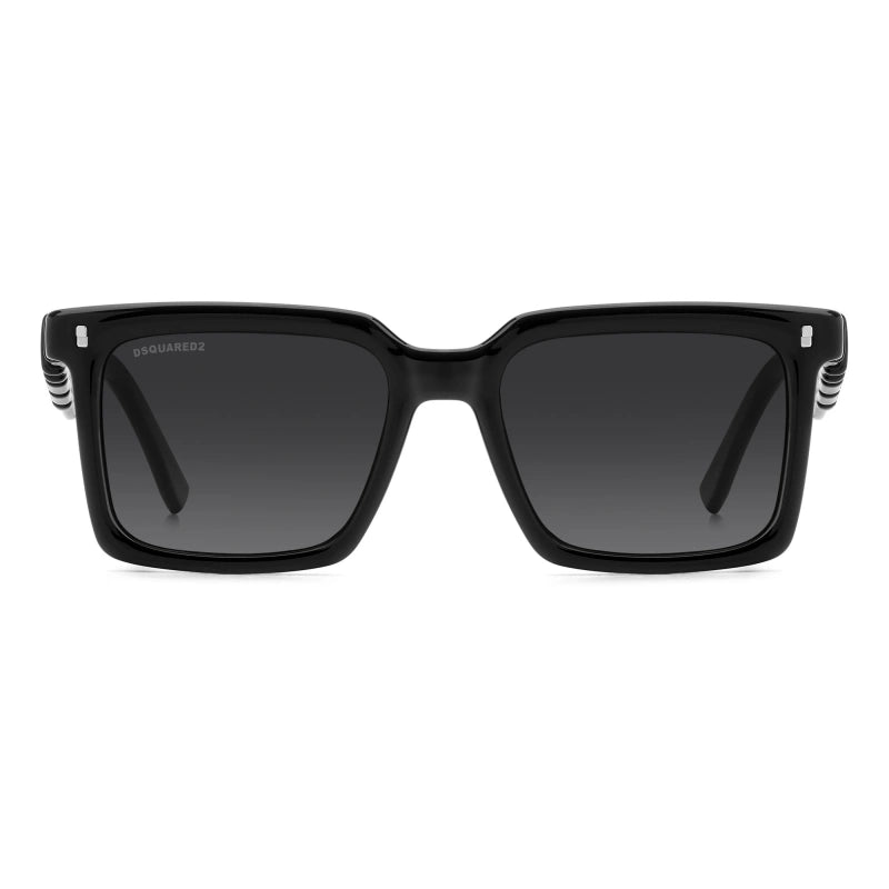 DSQUARED2 - 807/9O NERO | OCCHIALE DA SOLE UOMO - ICON 0025/S CALIBRO 53