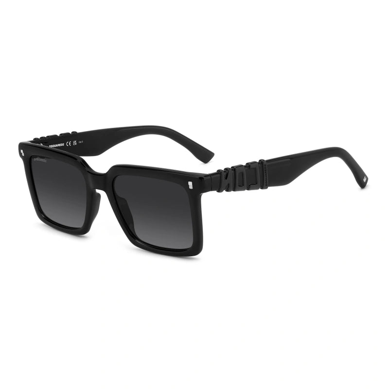 DSQUARED2 - 807/9O NERO | OCCHIALE DA SOLE UOMO - ICON 0025/S CALIBRO 53