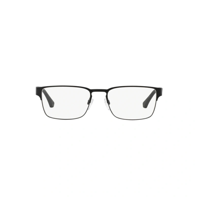 EMPORIO ARMANI - 3001 NERO OPACO | OCCHIALE DA VISTA UOMO - EA 1027 CALIBRO 55