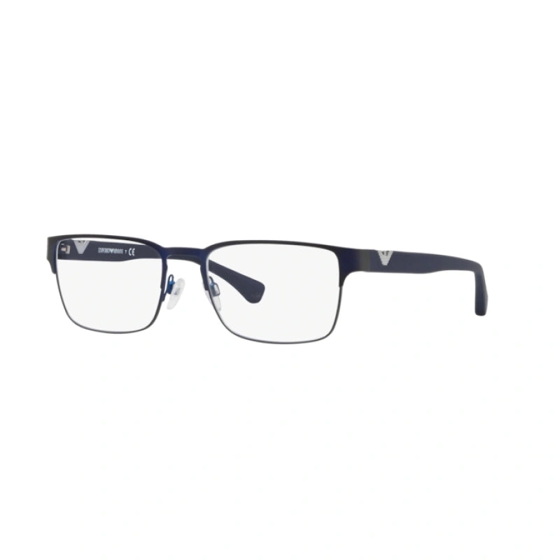 EMPORIO ARMANI - 3100 BLU OPACO | OCCHIALE DA VISTA UOMO - EA 1027 CALIBRO 55