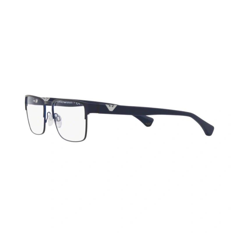 EMPORIO ARMANI - 3100 BLU OPACO | OCCHIALE DA VISTA UOMO - EA 1027 CALIBRO 55