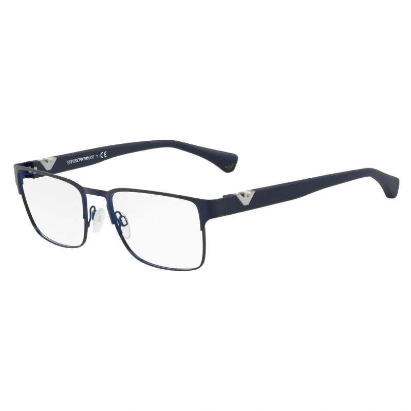 EMPORIO ARMANI - 3100 BLU OPACO | OCCHIALE DA VISTA UOMO - EA 1027 CALIBRO 55