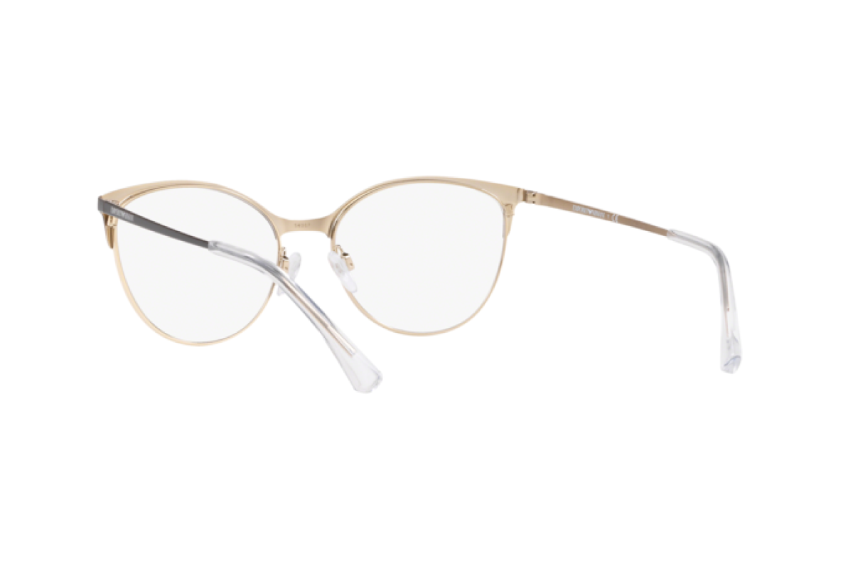 OCCHIALE DA VISTA DONNA | EMPORIO ARMANI EA 1087 - 3014 NERO / ORO PALLIDO - CALIBRO 54