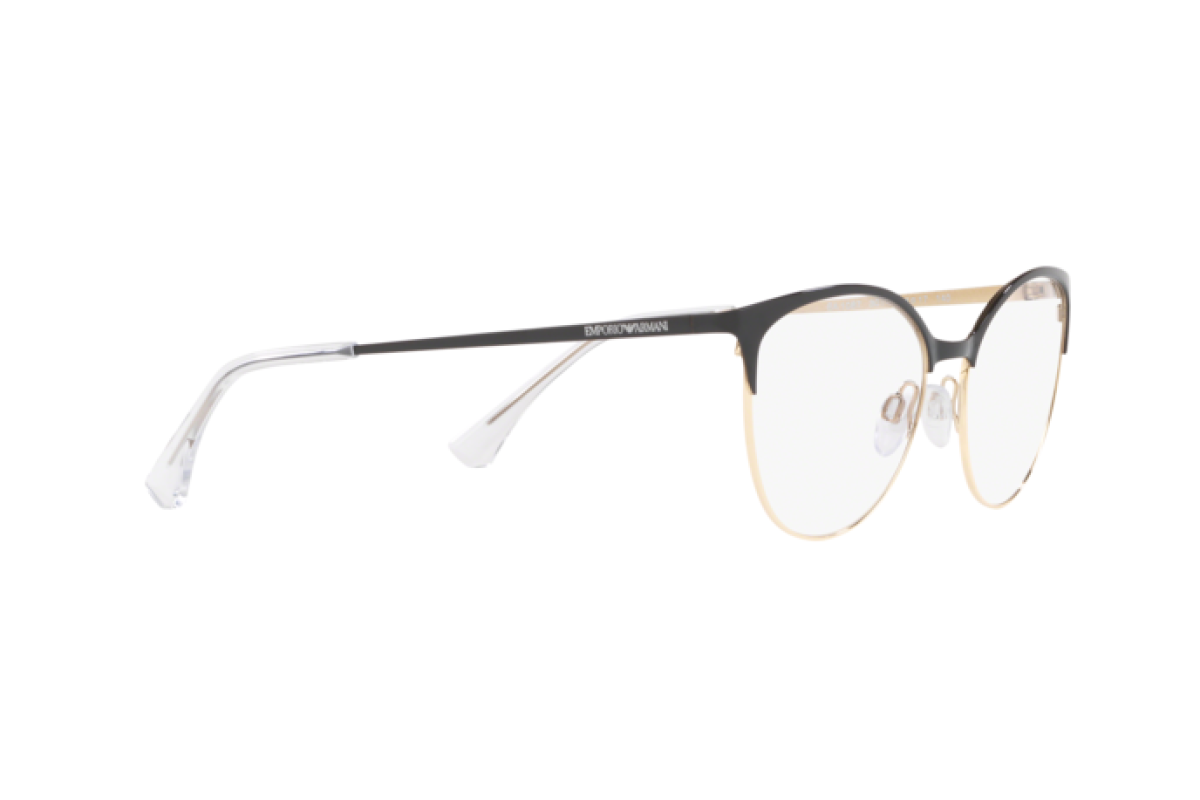 OCCHIALE DA VISTA DONNA | EMPORIO ARMANI EA 1087 - 3014 NERO / ORO PALLIDO - CALIBRO 54