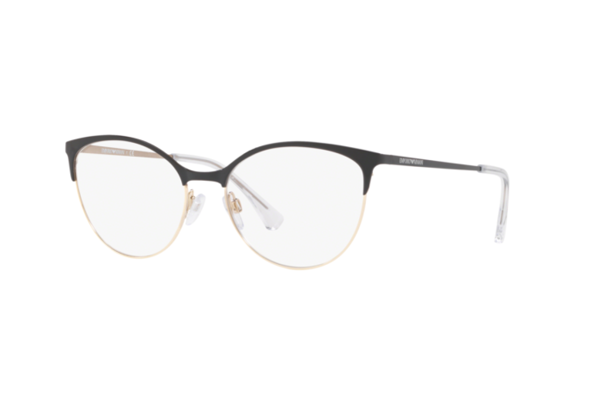 OCCHIALE DA VISTA DONNA | EMPORIO ARMANI EA 1087 - 3014 NERO / ORO PALLIDO - CALIBRO 54