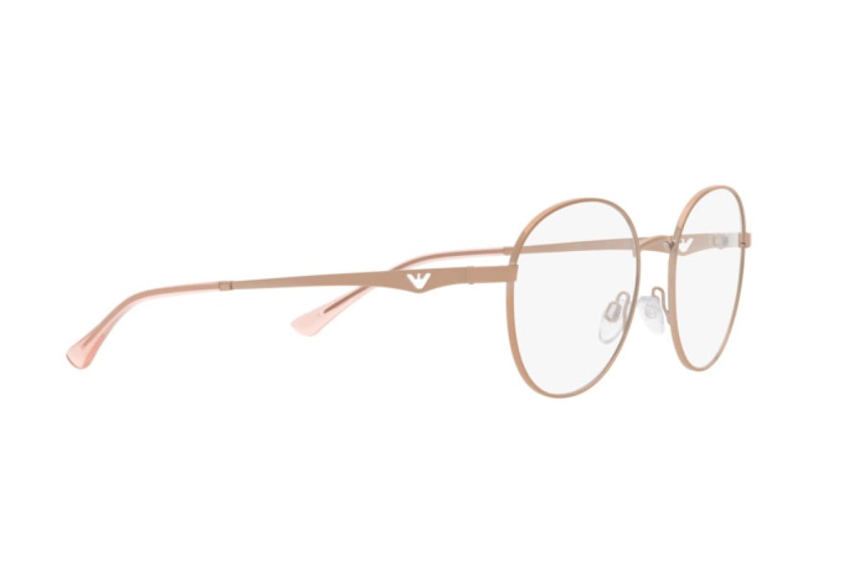 OCCHIALE DA VISTA DONNA | EMPORIO ARMANI EA 1144 - 3011 ORO ROSA LUCIDO - CALIBRO 52