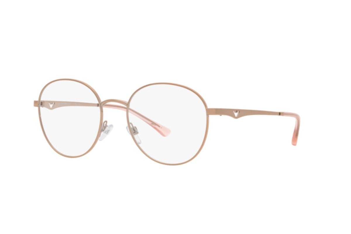 OCCHIALE DA VISTA DONNA | EMPORIO ARMANI EA 1144 - 3011 ORO ROSA LUCIDO - CALIBRO 52