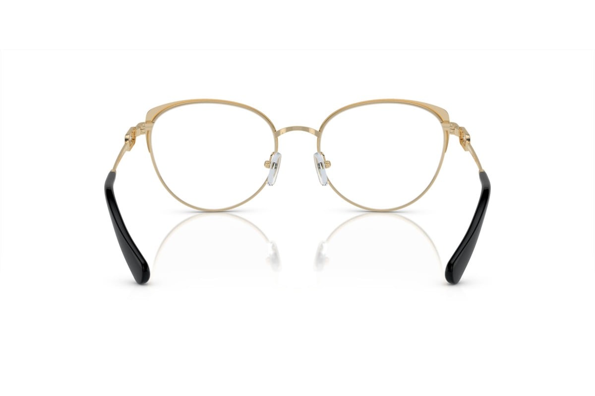OCCHIALE DA VISTA DONNA | EMPORIO ARMANI EA 1150 - 3014 ORO PALLIDO LUCIDO/NERO - CALIBRO 51