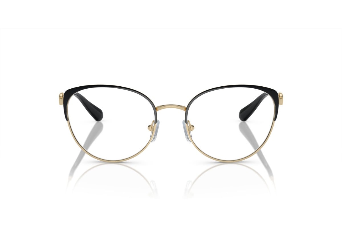 OCCHIALE DA VISTA DONNA | EMPORIO ARMANI EA 1150 - 3014 ORO PALLIDO LUCIDO/NERO - CALIBRO 53