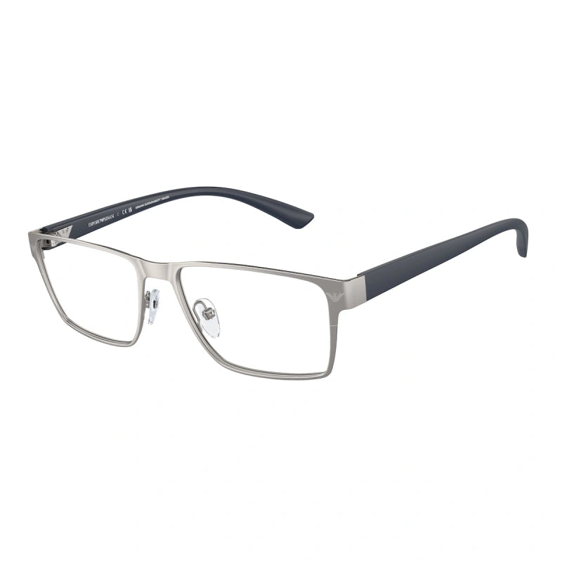 EMPORIO ARMANI - 3003 CANNA DI FUCILE OPACO | OCCHIALE DA VISTA UOMO - EA 1157 CALIBRO 53
