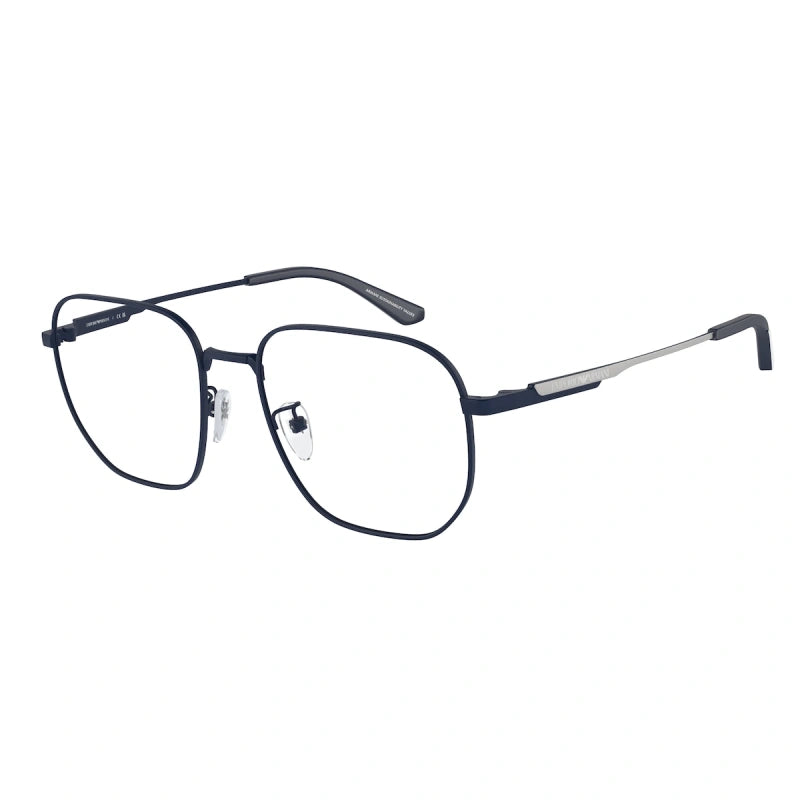 EMPORIO ARMANI - 3018 BLU OPACO | OCCHIALE DA VISTA UOMO - EA 1159D CALIBRO 54