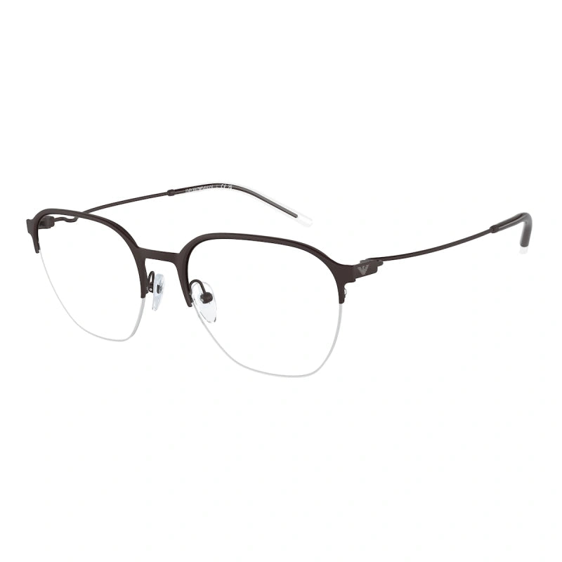EMPORIO ARMANI - 3380 MARRONE OPACO | OCCHIALE DA VISTA UOMO - EA 1160 CALIBRO 54