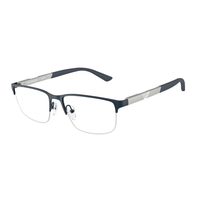 EMPORIO ARMANI - 3042 BLU OPACO | OCCHIALE DA VISTA UOMO - EA 1164 CALIBRO 54