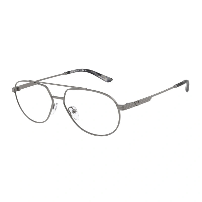 EMPORIO ARMANI - 3003 CANNA DI FUCILE OPACA | OCCHIALE DA VISTA UOMO - EA 1165 CALIBRO 54