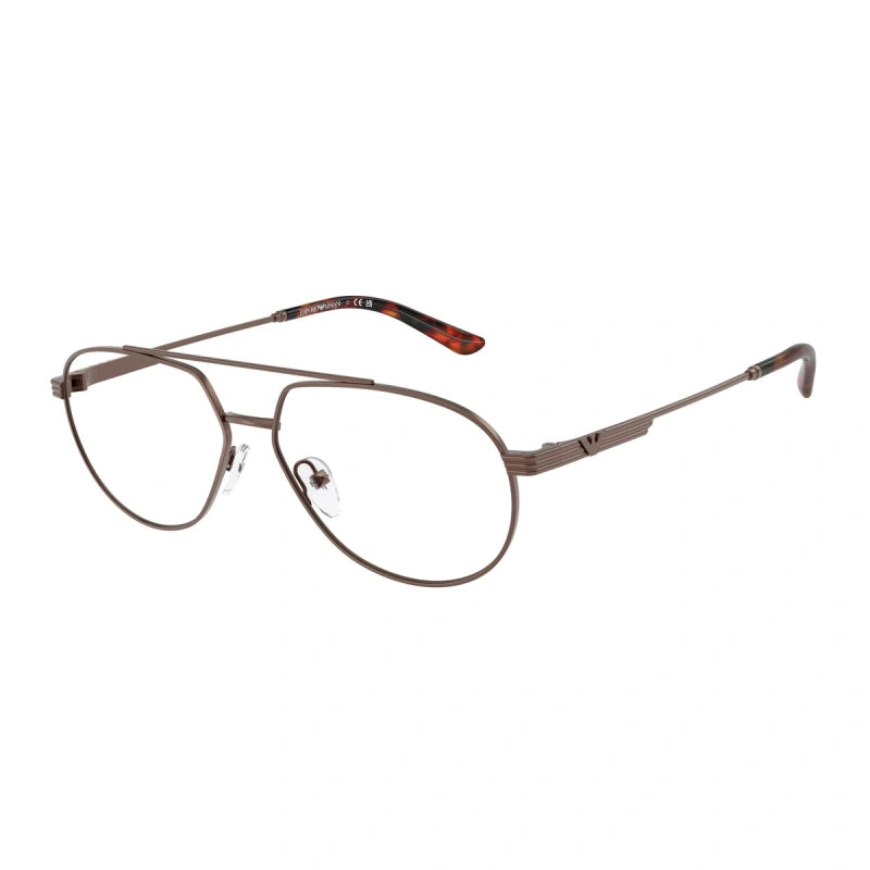 EMPORIO ARMANI - 3006 BRONZO OPACO | OCCHIALE DA VISTA UOMO - EA 1165 CALIBRO 54