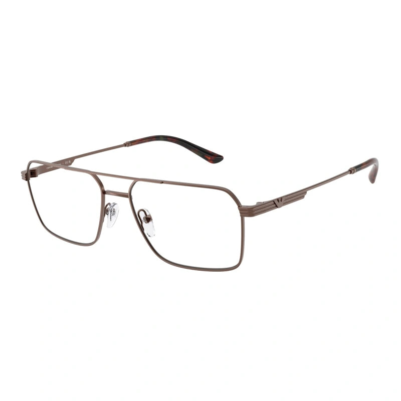 EMPORIO ARMANI - 3006 BRONZO OPACO | OCCHIALE DA VISTA UOMO - EA 1166 CALIBRO 57