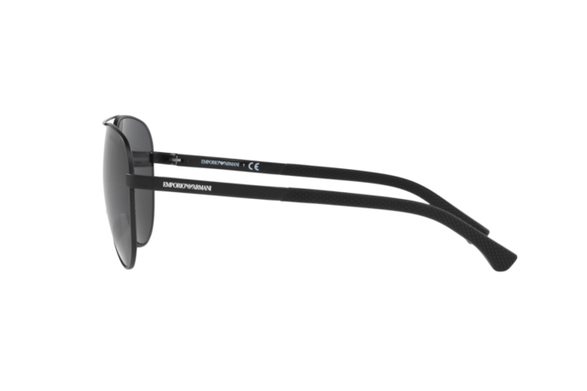 OCCHIALE DA SOLE UOMO | EMPORIO ARMANI  EA 2059 - 320387 NERO OPACO - CALIBRO 61
