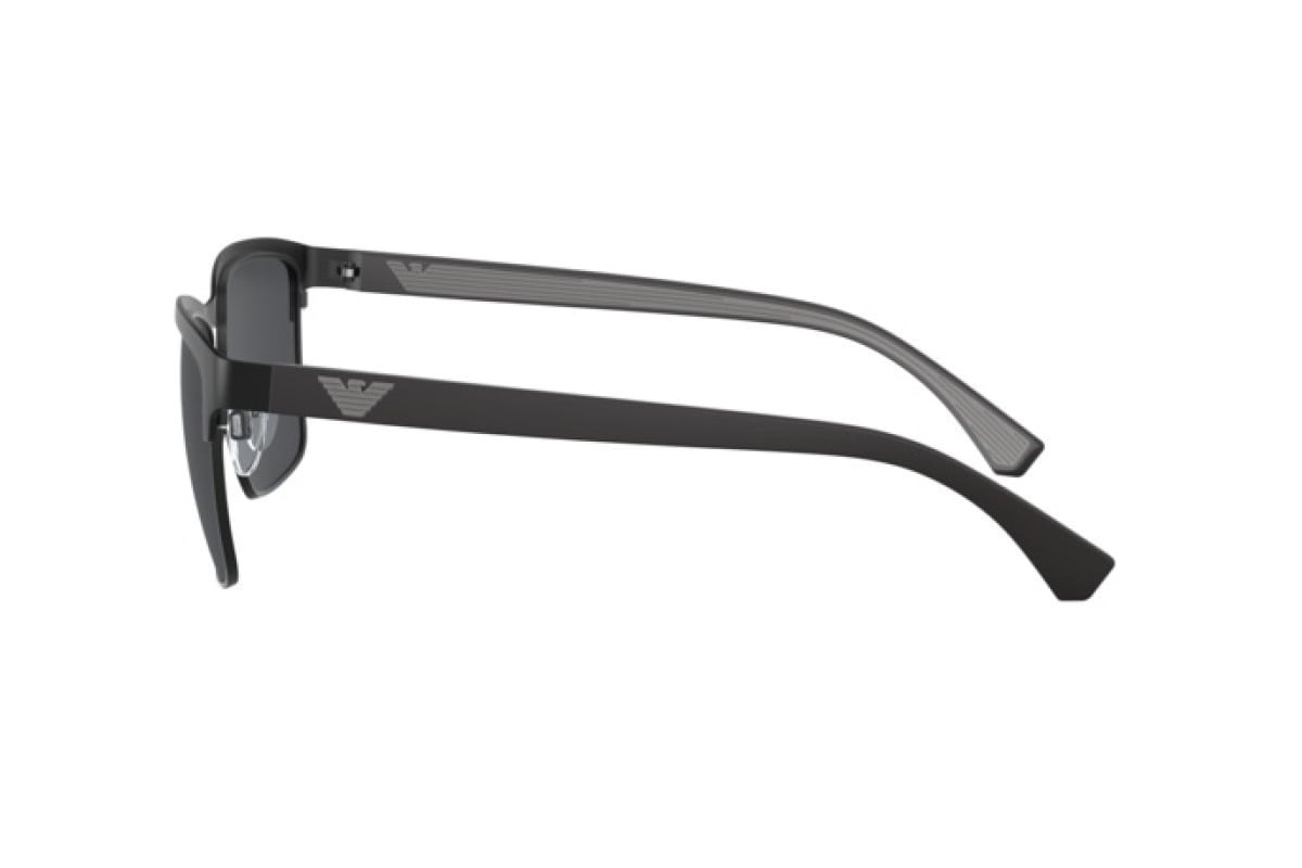 OCCHIALE DA SOLE UOMO | EMPORIO ARMANI  EA 2087 - 301487 NERO OPACO - CALIBRO 56