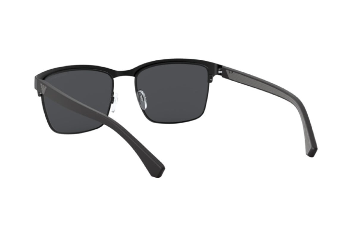 OCCHIALE DA SOLE UOMO | EMPORIO ARMANI  EA 2087 - 301487 NERO OPACO - CALIBRO 56