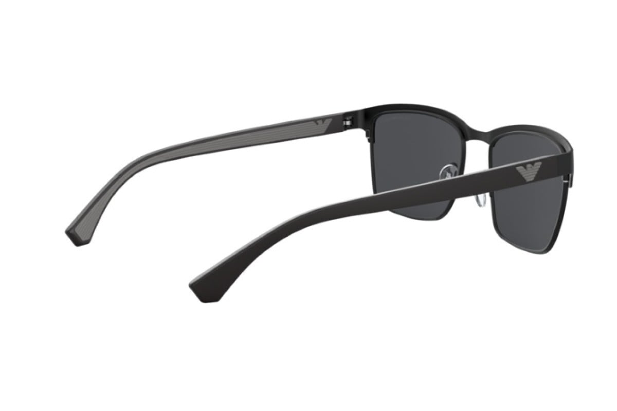 OCCHIALE DA SOLE UOMO | EMPORIO ARMANI  EA 2087 - 301487 NERO OPACO - CALIBRO 56