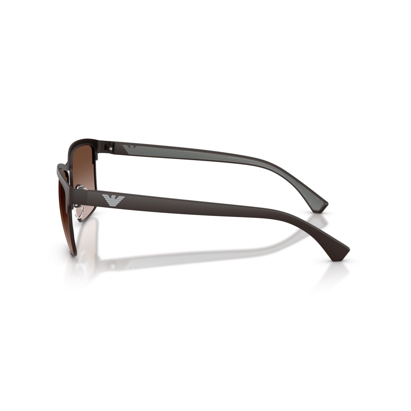 OCCHIALE DA SOLE UOMO | EMPORIO ARMANI EA 2087 - 339013 MARRONE OPACO - CALIBRO 56