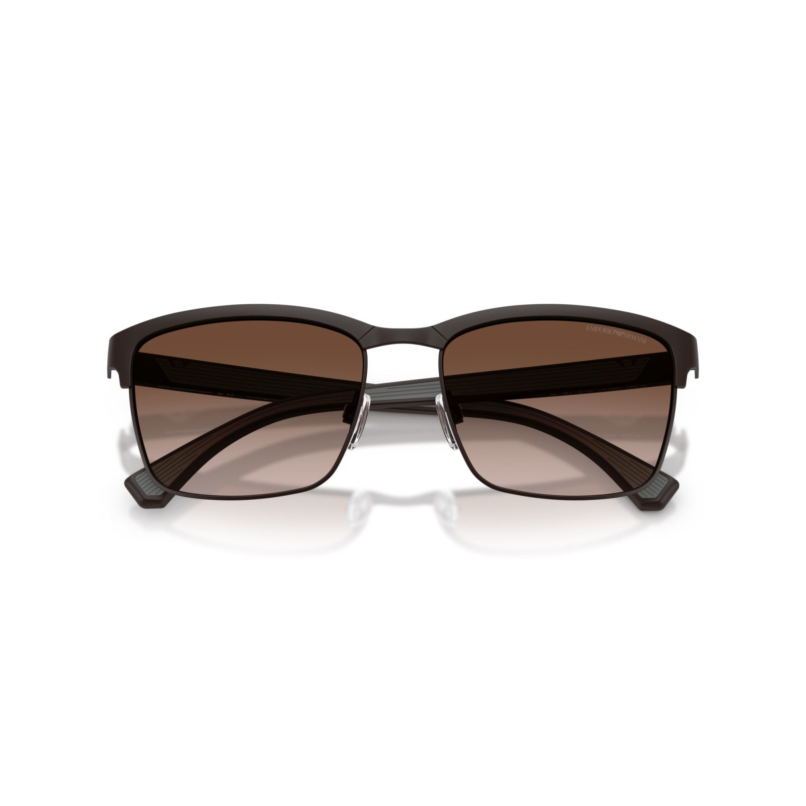 OCCHIALE DA SOLE UOMO | EMPORIO ARMANI EA 2087 - 339013 MARRONE OPACO - CALIBRO 56