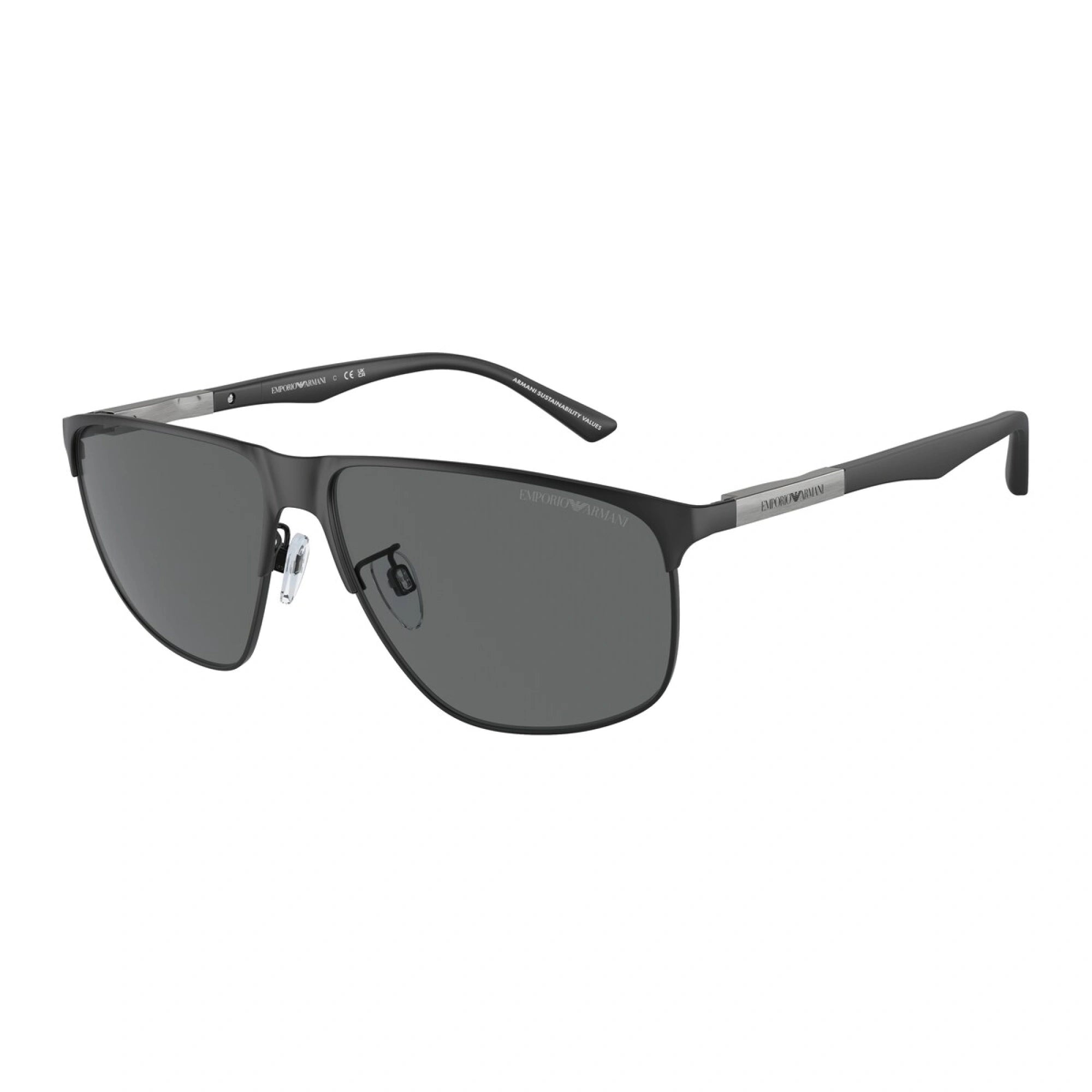 EMPORIO ARMANI EA 2094 - 300187 NERO OPACO | OCCHIALE DA SOLE UOMO | CALIBRO 60