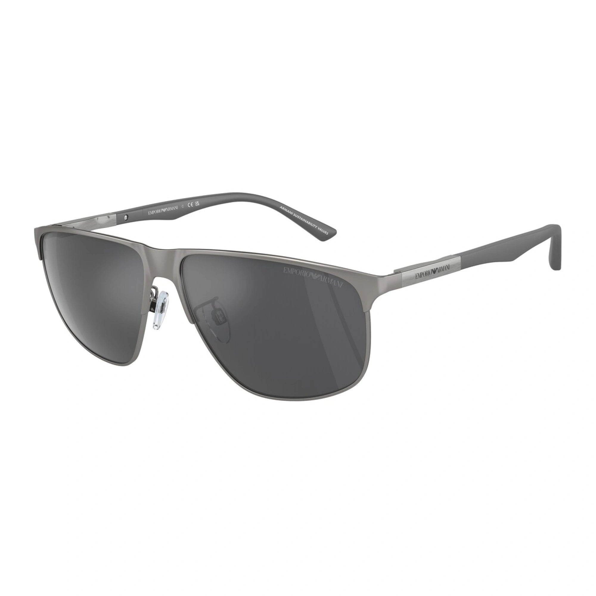 EMPORIO ARMANI EA 2094 - 30036G CANNA DI FUCILE OPACO | OCCHIALE DA SOLE UOMO | CALIBRO 60