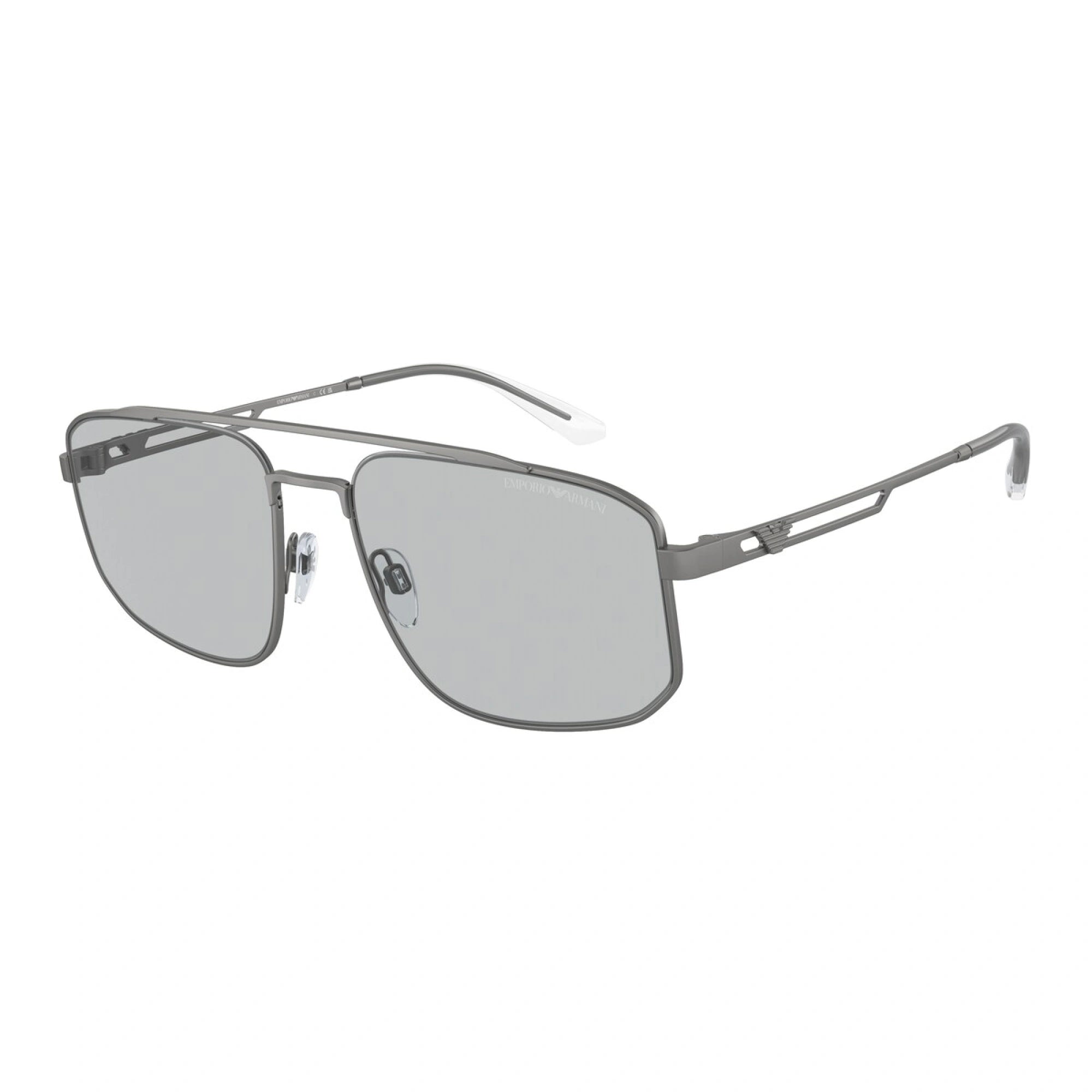 EMPORIO ARMANI EA 2139 - 300387 CANNA DI FUCILE OPACO | OCCHIALE DA SOLE UOMO | CALIBRO 57