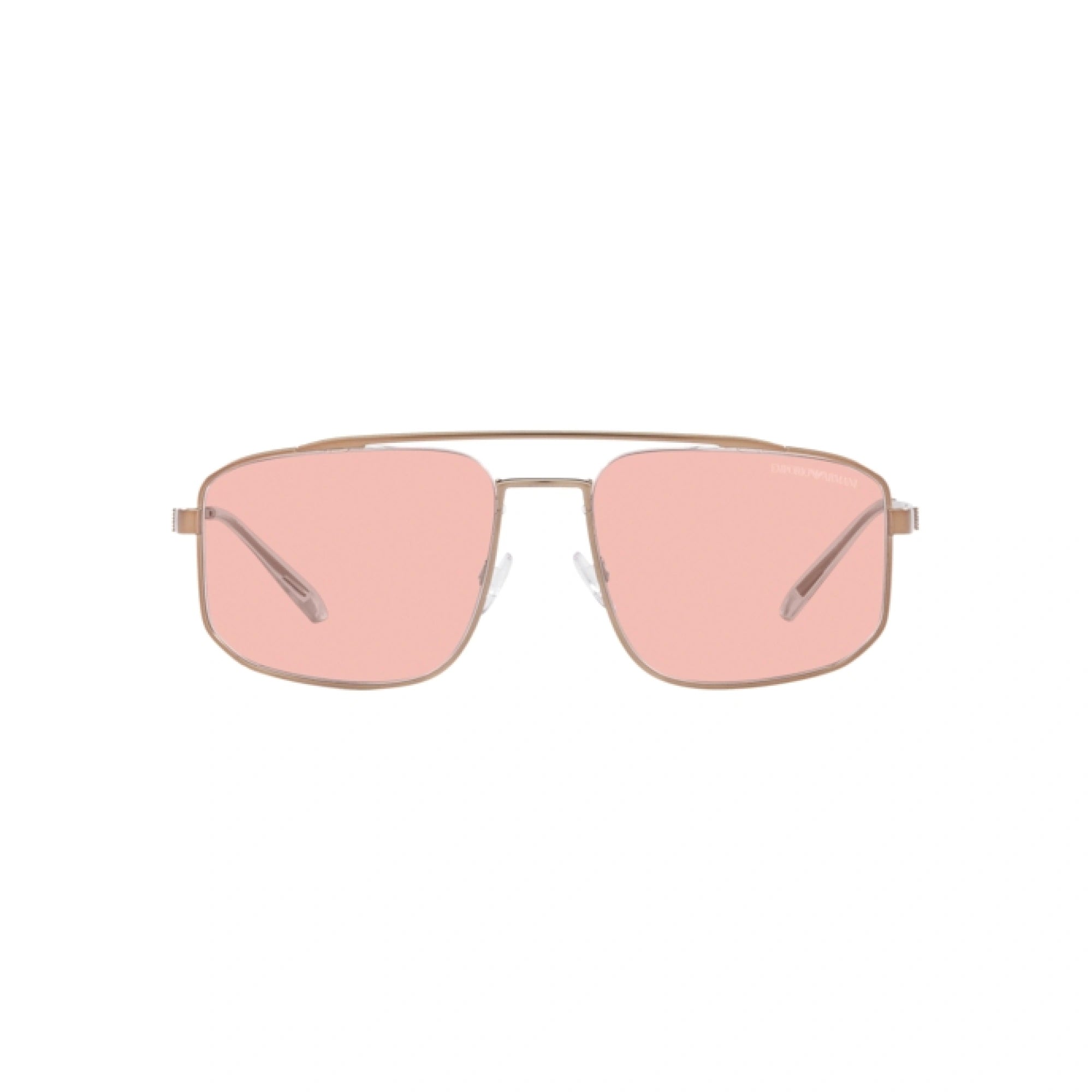 EMPORIO ARMANI EA 2139 - 3004/5 ORO ROSA OPACO | OCCHIALE DA SOLE UOMO | CALIBRO 57