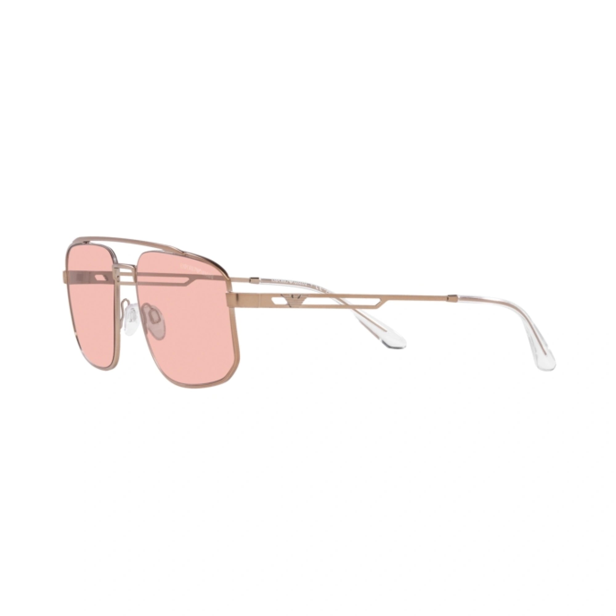 EMPORIO ARMANI EA 2139 - 3004/5 ORO ROSA OPACO | OCCHIALE DA SOLE UOMO | CALIBRO 57
