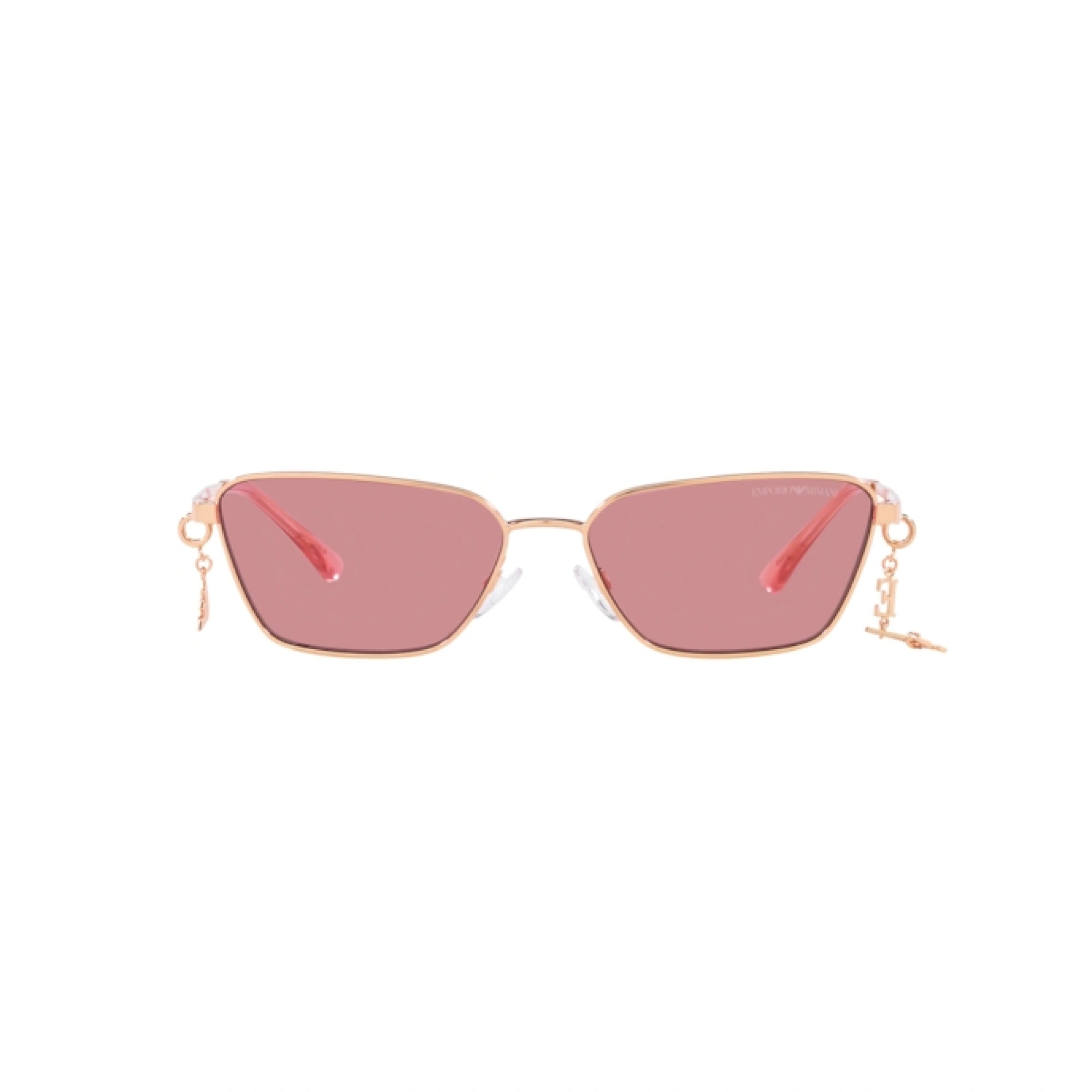 EMPORIO ARMANI EA 2141 - 301184 ORO ROSA LUCIDO | OCCHIALE DA SOLE DONNA | CALIBRO 56