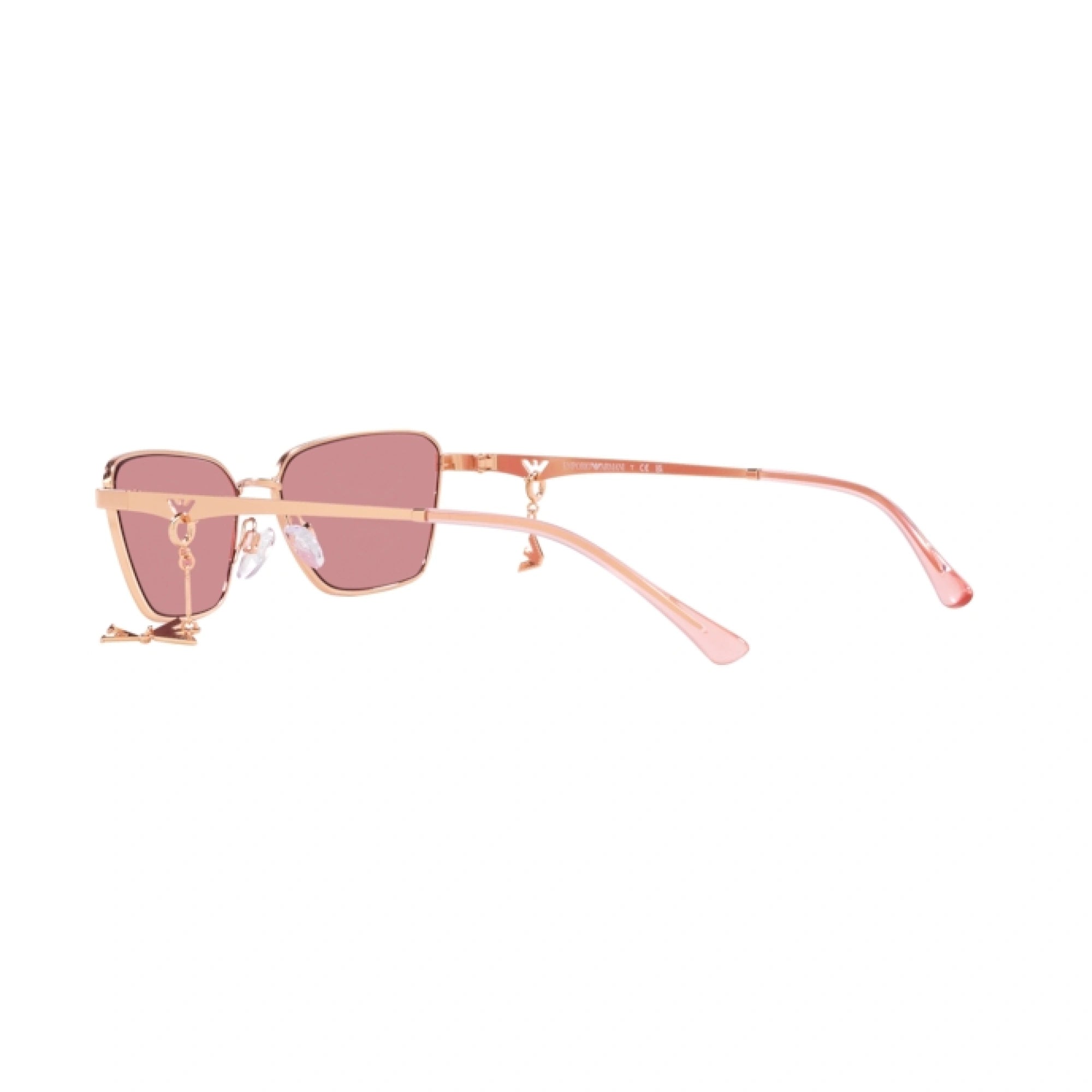 EMPORIO ARMANI EA 2141 - 301184 ORO ROSA LUCIDO | OCCHIALE DA SOLE DONNA | CALIBRO 56