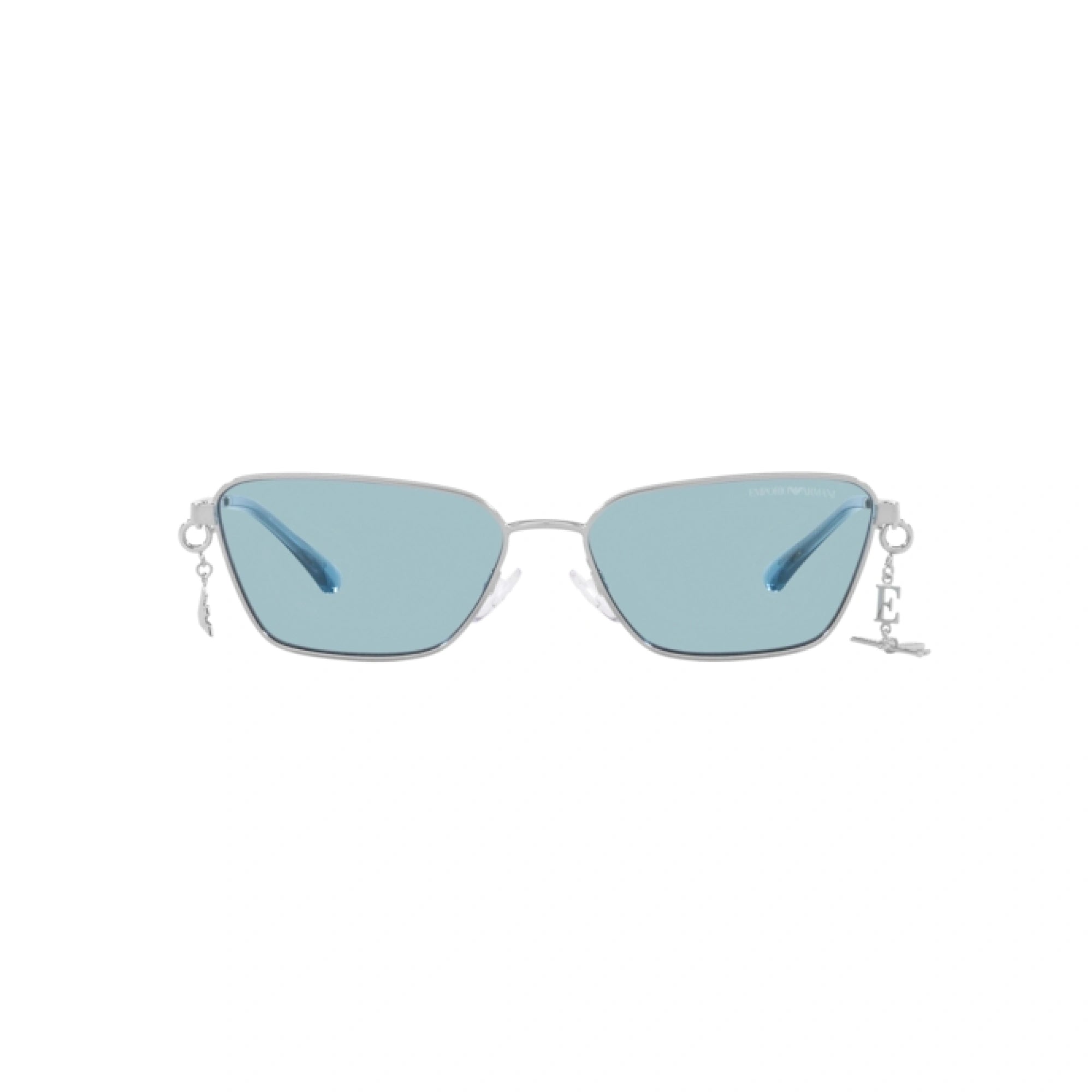 EMPORIO ARMANI EA 2141 - 301580 ARGENTO LUCIDO | OCCHIALE DA SOLE DONNA | CALIBRO 56