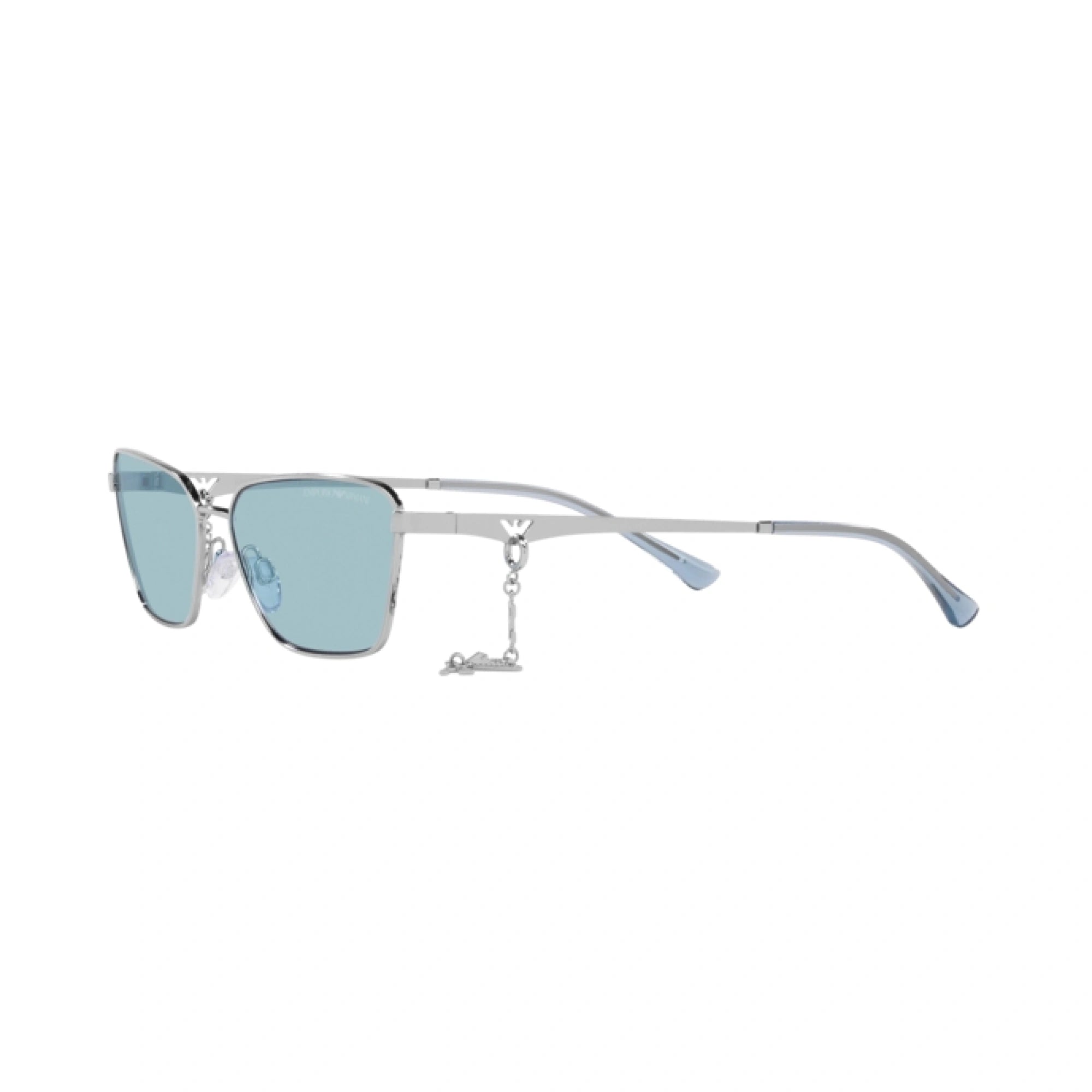 EMPORIO ARMANI EA 2141 - 301580 ARGENTO LUCIDO | OCCHIALE DA SOLE DONNA | CALIBRO 56