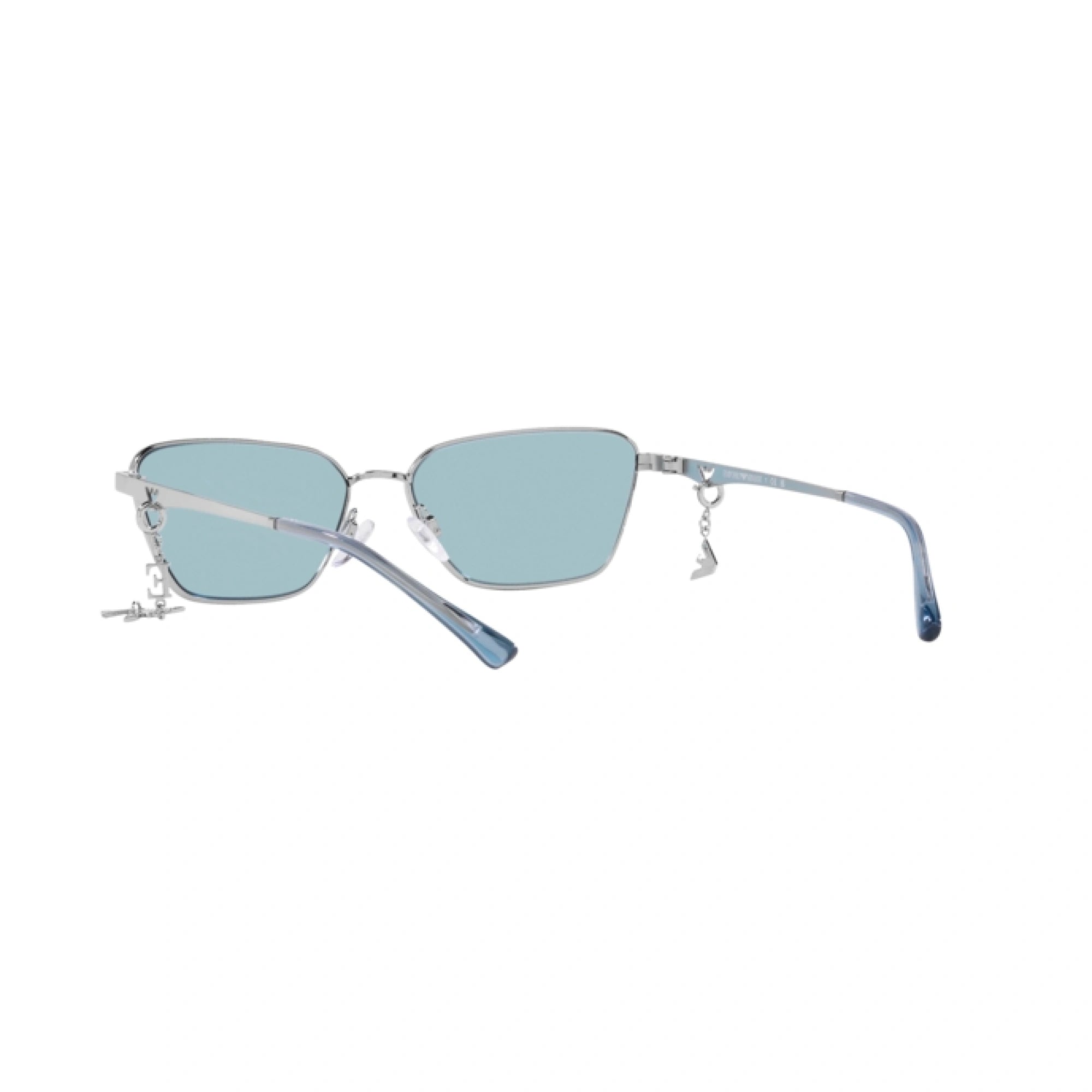 EMPORIO ARMANI EA 2141 - 301580 ARGENTO LUCIDO | OCCHIALE DA SOLE DONNA | CALIBRO 56