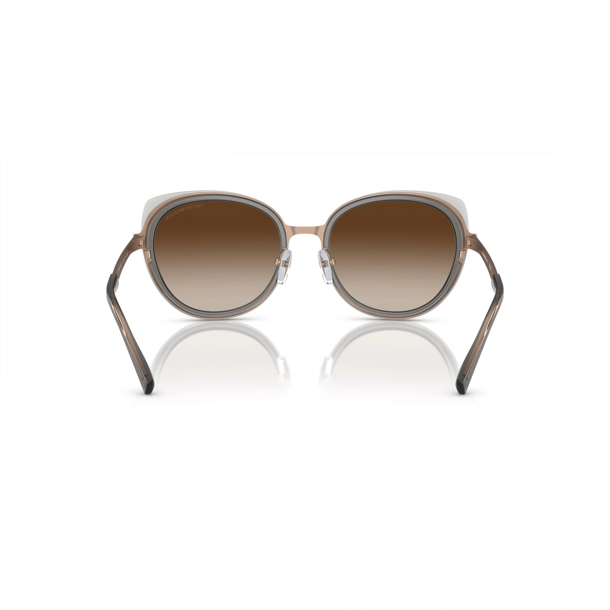 EMPORIO ARMANI EA 2146 - 336113 ORO ROSA LUCIDO | OCCHIALE DA SOLE DONNA | CALIBRO 53