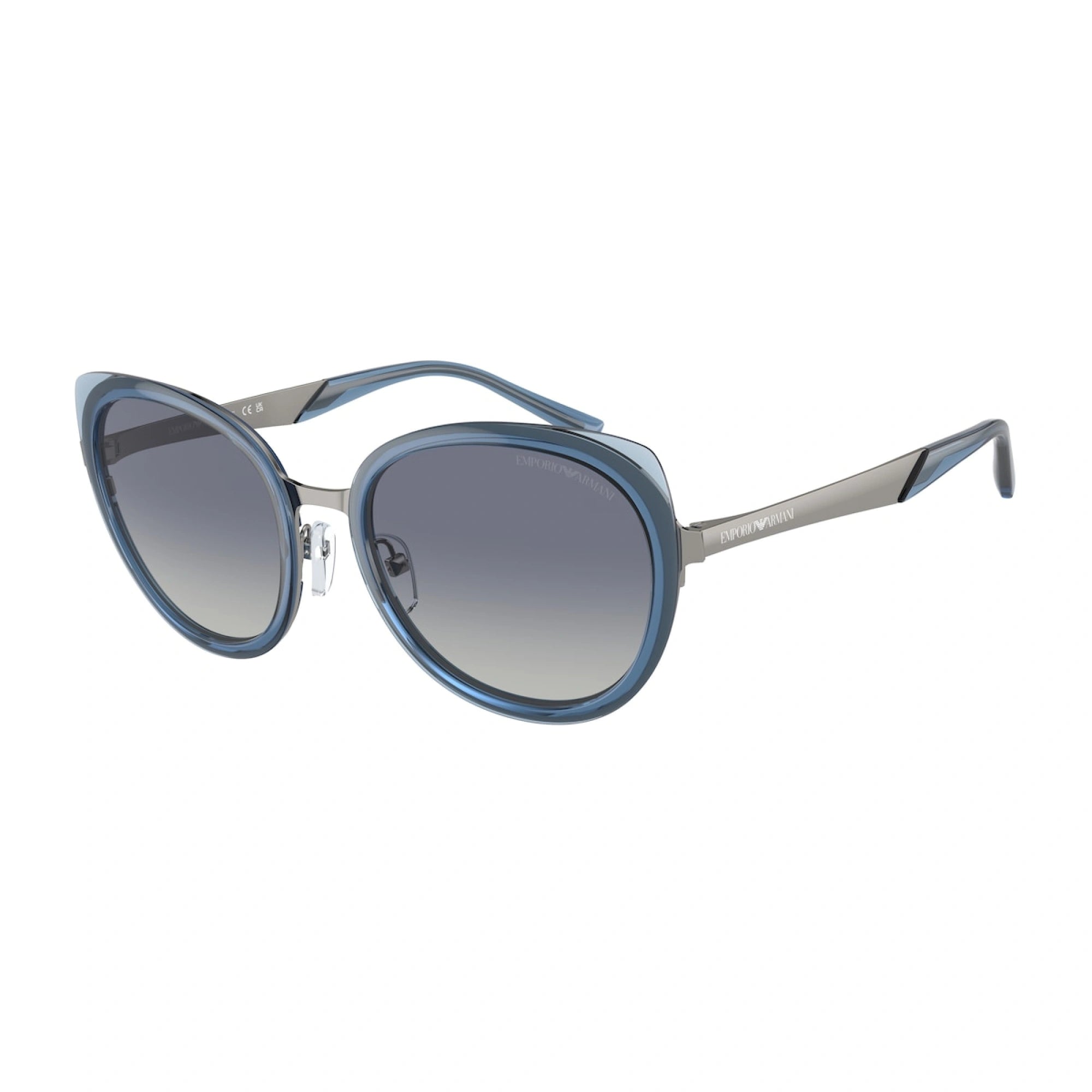 EMPORIO ARMANI EA 2146 - 33624L CANNA DI FUCILE LUCIDO | OCCHIALE DA SOLE DONNA | CALIBRO 53