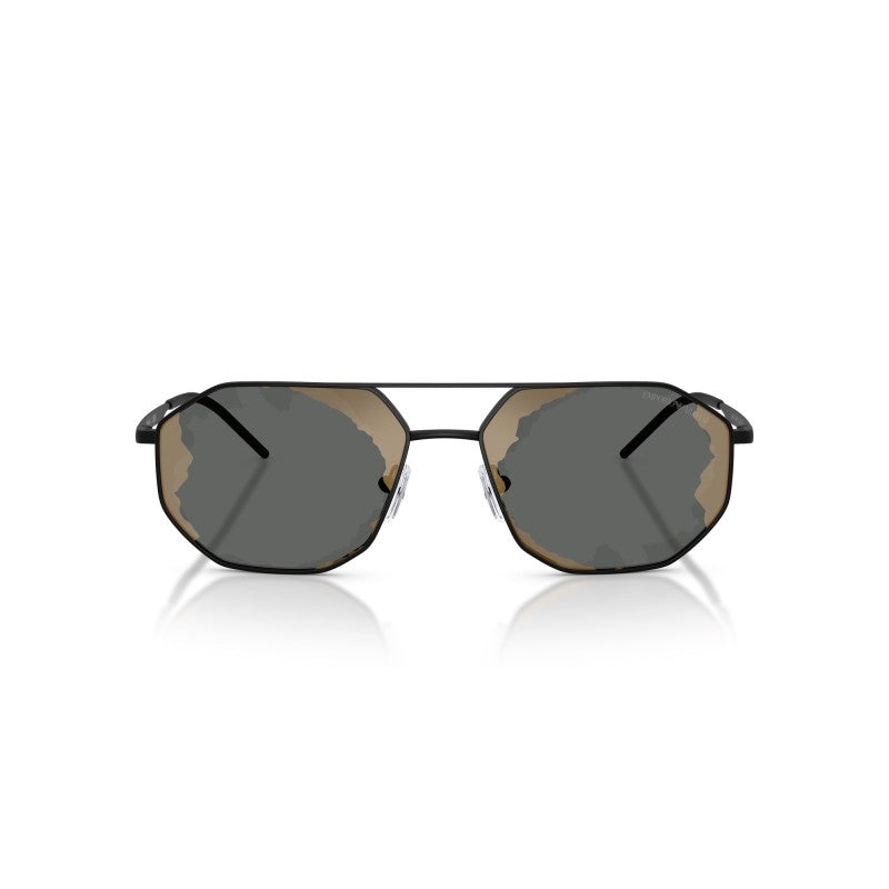 OCCHIALE DA SOLE UOMO | EMPORIO ARMANI EA 2147 - 30017G NERO OPACO - CALIBRO 58