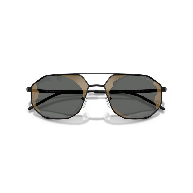 OCCHIALE DA SOLE UOMO | EMPORIO ARMANI EA 2147 - 30017G NERO OPACO - CALIBRO 58