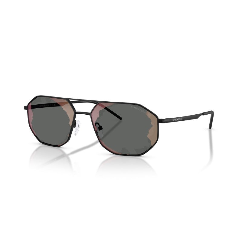 OCCHIALE DA SOLE UOMO | EMPORIO ARMANI EA 2147 - 30017G NERO OPACO - CALIBRO 58