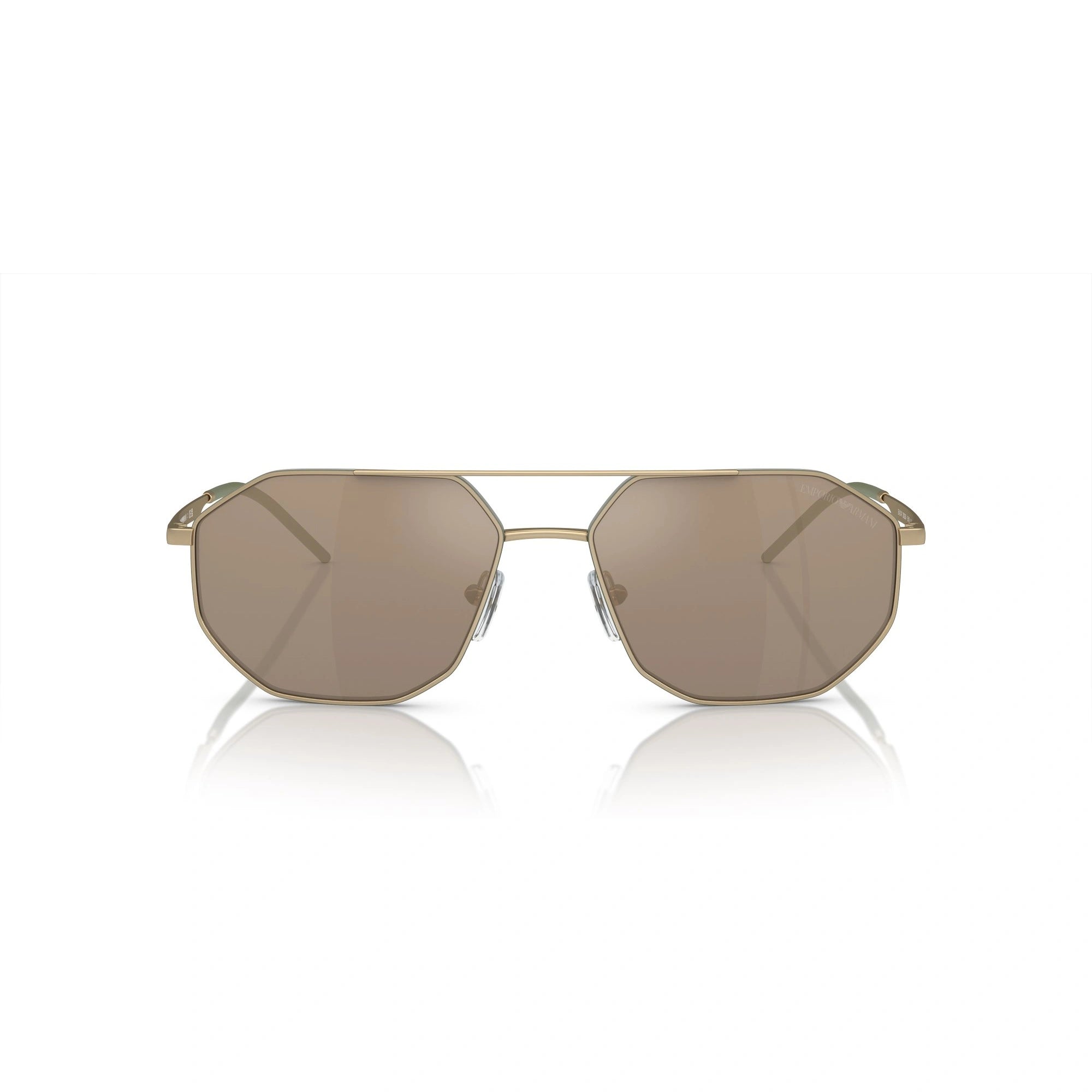 EMPORIO ARMANI EA 2147 - 30025A ORO OPACO | OCCHIALE DA SOLE UOMO | CALIBRO 58