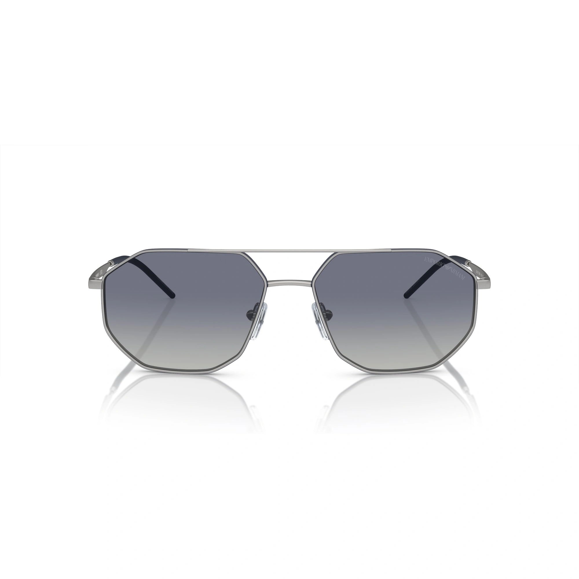 EMPORIO ARMANI EA 2147 - 30454L ARGENTO OPACO | OCCHIALE DA SOLE UOMO | CALIBRO 58