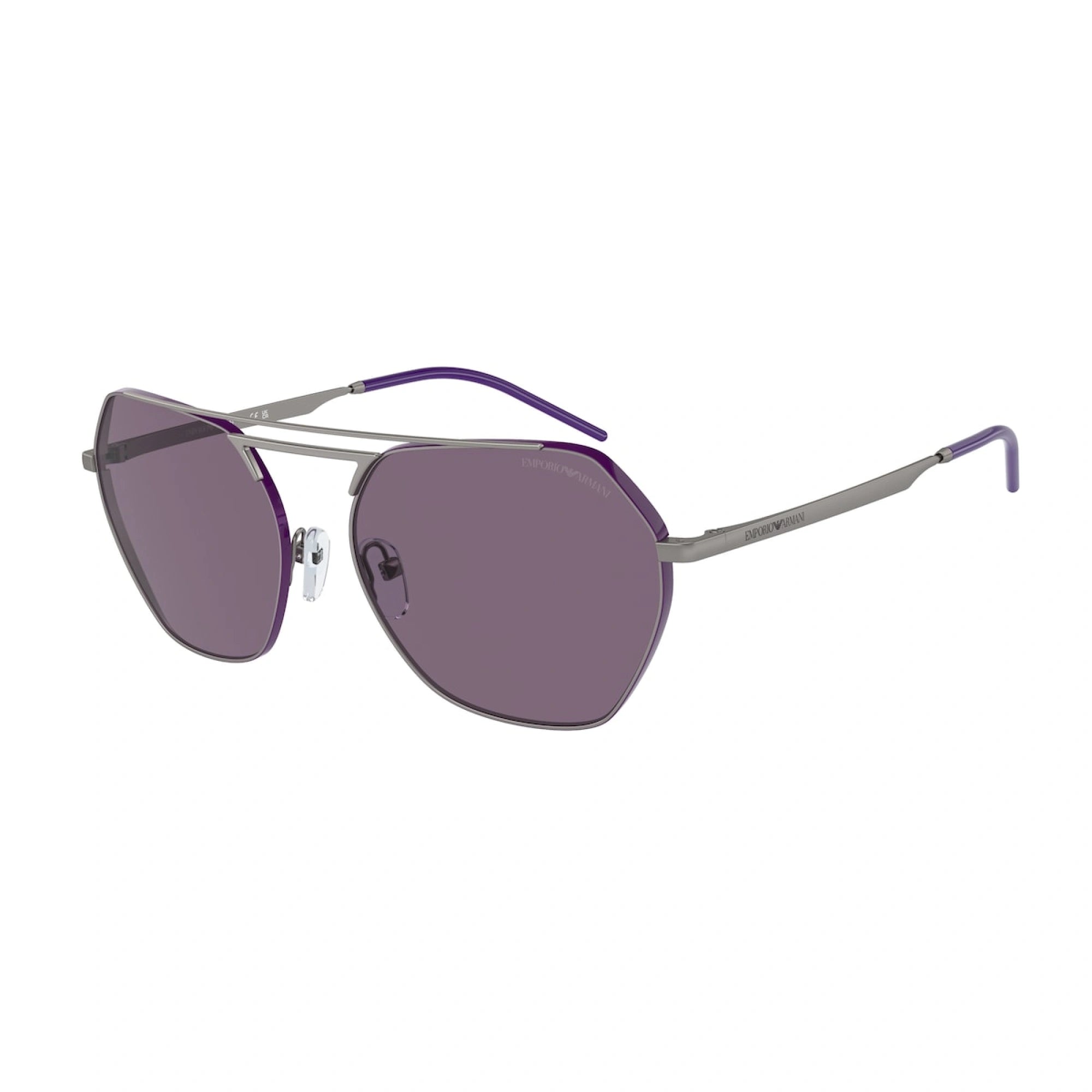 EMPORIO ARMANI EA 2148 - 30101A CANNA DI FUCILE LUCIDO | OCCHIALE DA SOLE DONNA | CALIBRO 56