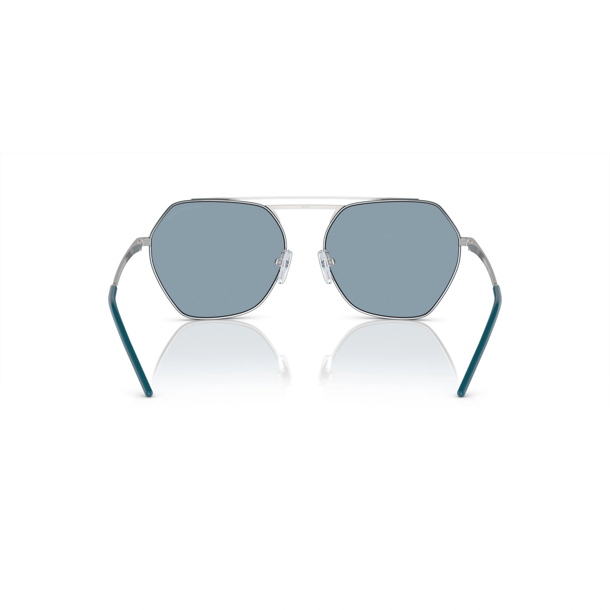 EMPORIO ARMANI EA 2148 - 301580 ARGENTO LUCIDO | OCCHIALE DA SOLE DONNA | CALIBRO 56