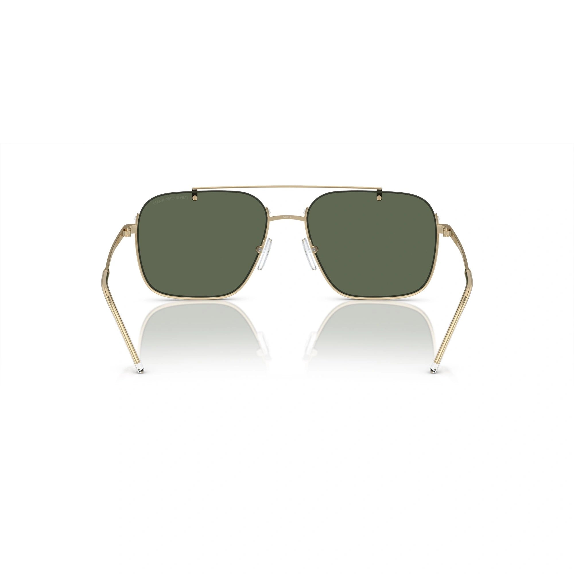 EMPORIO ARMANI EA 2150 - 301371 ORO PALLIDO LUCIDO | OCCHIALE DA SOLE UOMO | CALIBRO 57