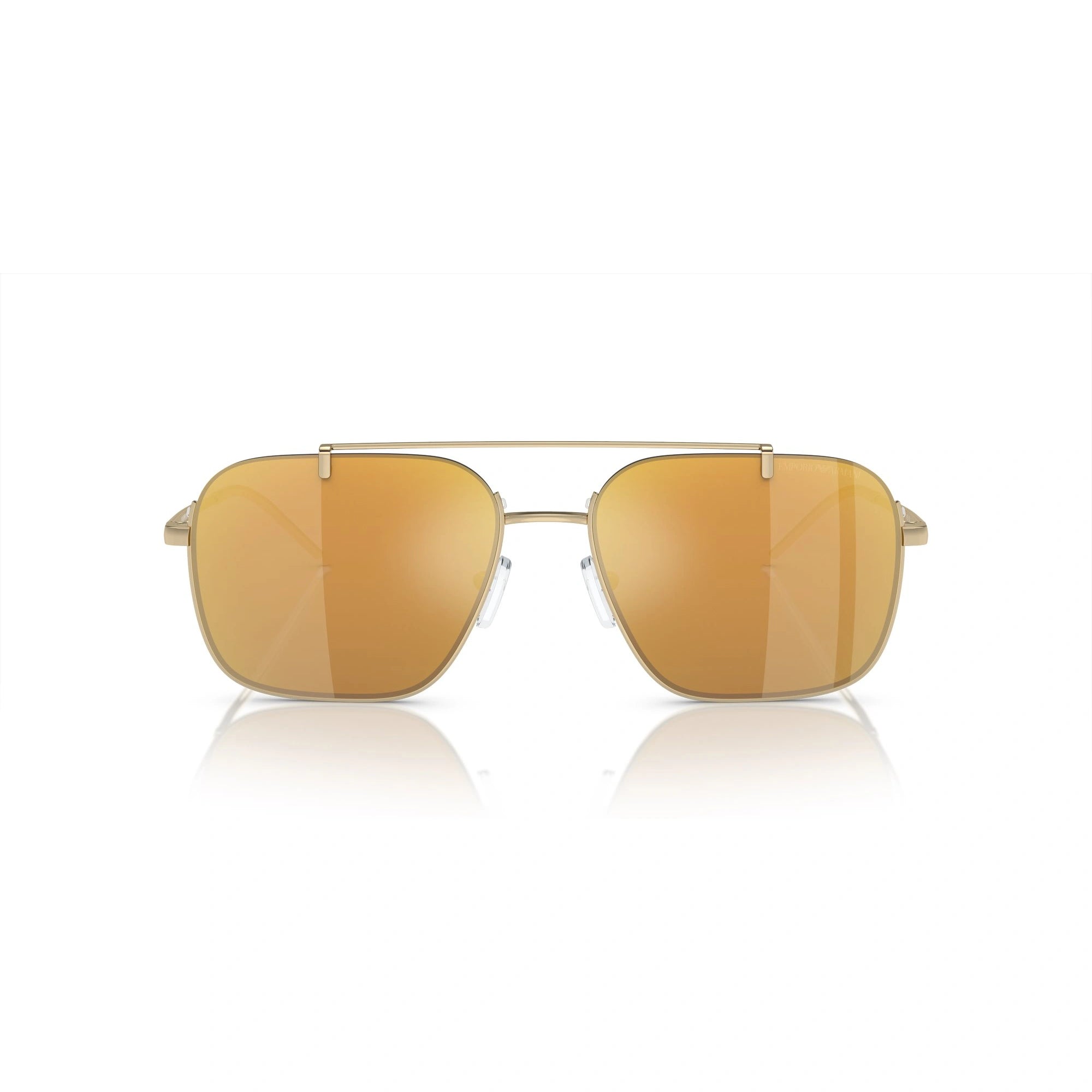 EMPORIO ARMANI EA 2150 - 301378 ORO PALLIDO LUCIDO | OCCHIALE DA SOLE UOMO | CALIBRO 57