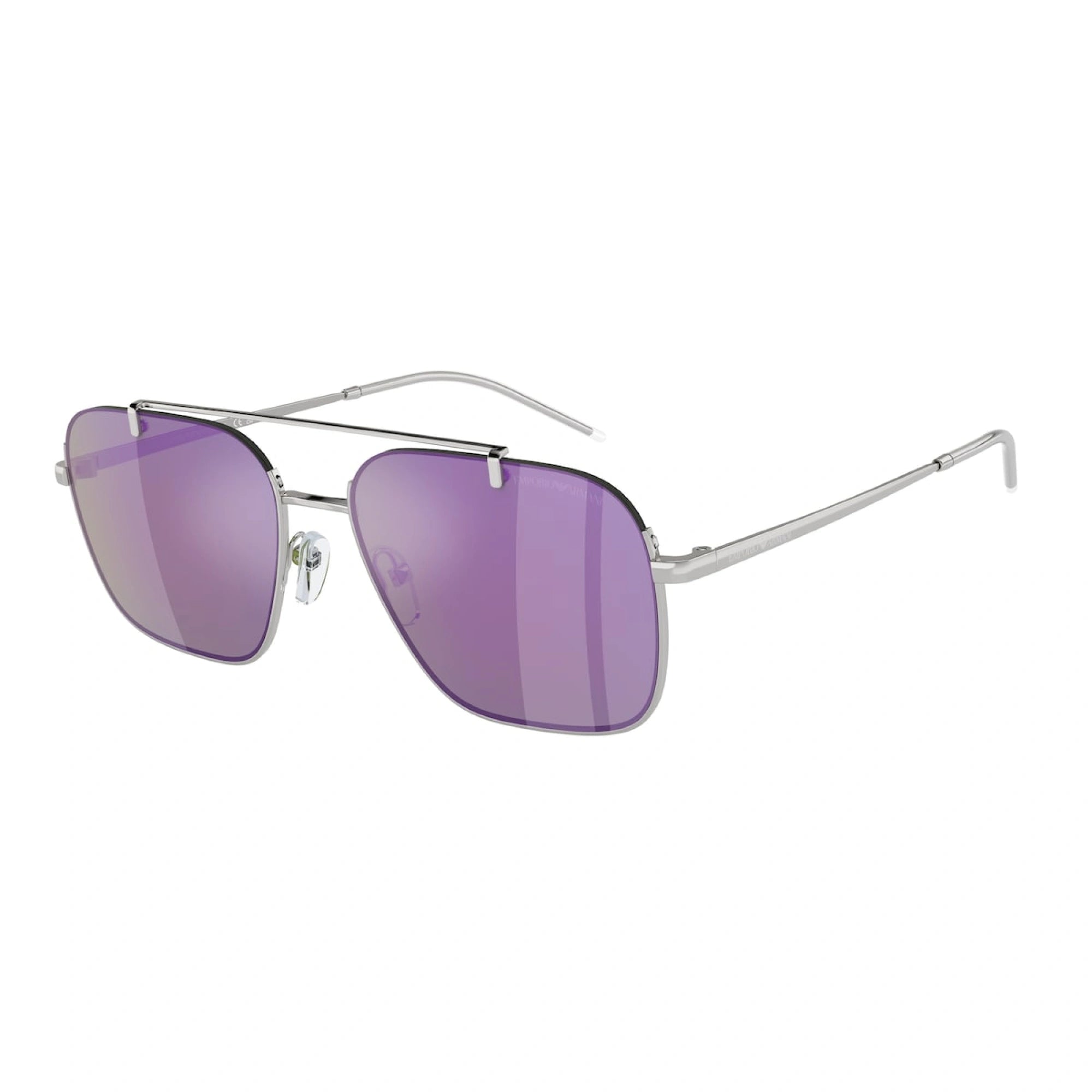 EMPORIO ARMANI EA 2150 - 30154V ARGENTO LUCIDO | OCCHIALE DA SOLE UOMO | CALIBRO 57