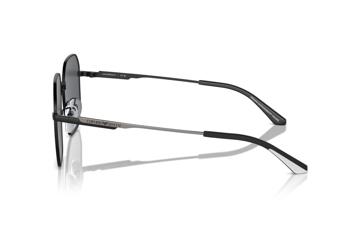 OCCHIALE DA SOLE UOMO | EMPORIO ARMANI  EA 2154D - 300187 NERO OPACO - CALIBRO 57